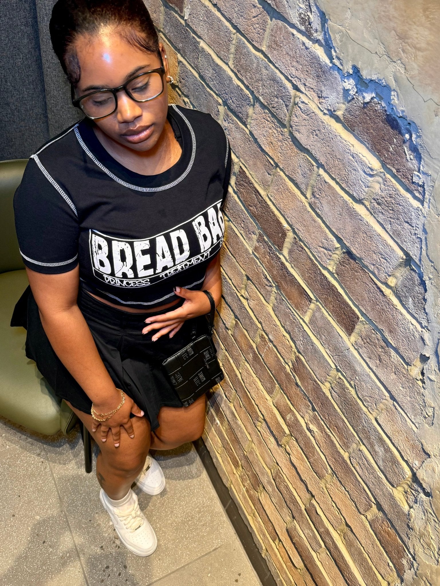 Bread Baby Female mini tee - BreadBabyAttire_bbawetheway